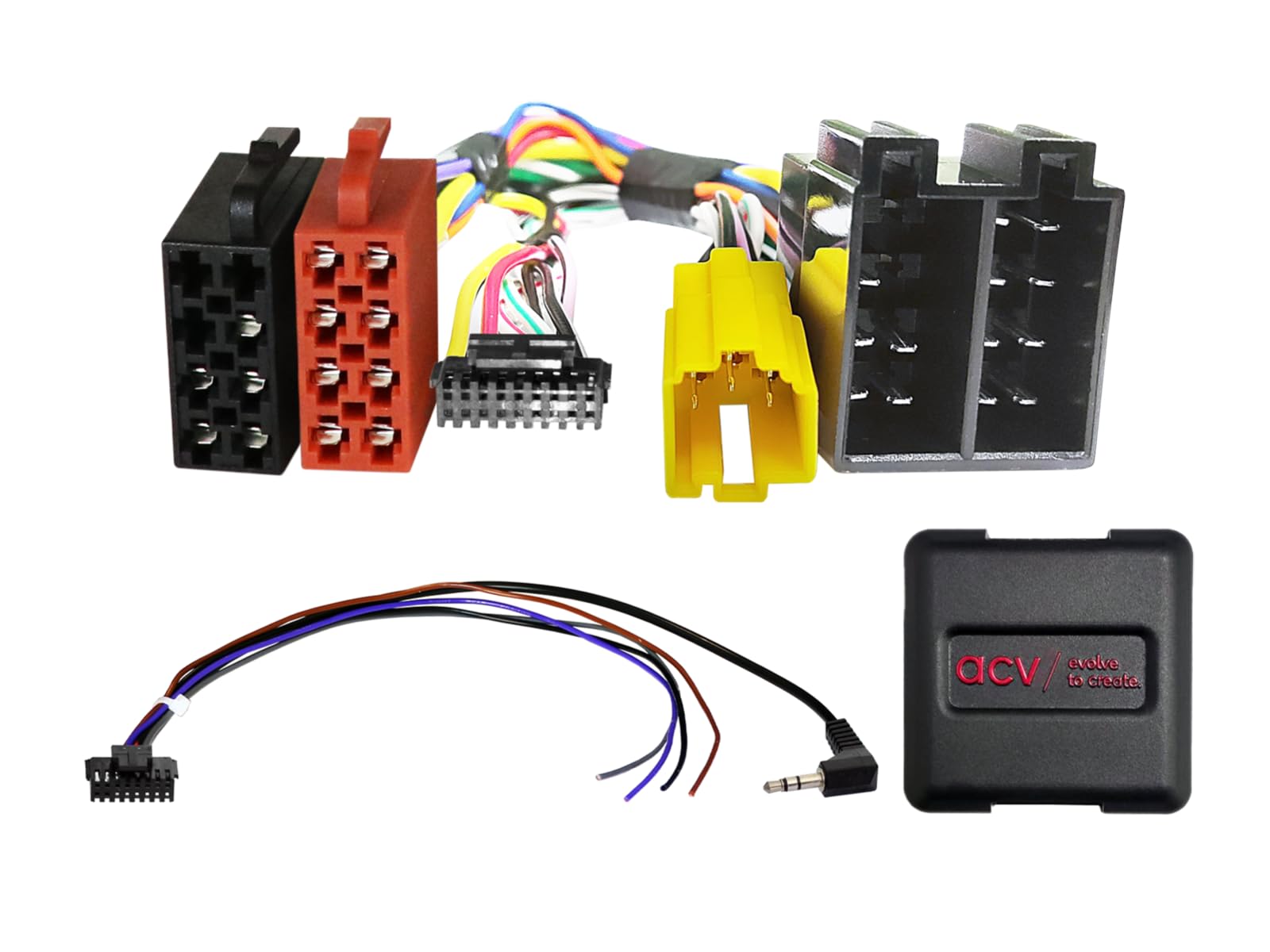 ACV Lenkradfernbedienung LFB Adapter Interface für Dacia MINI Opel Renault