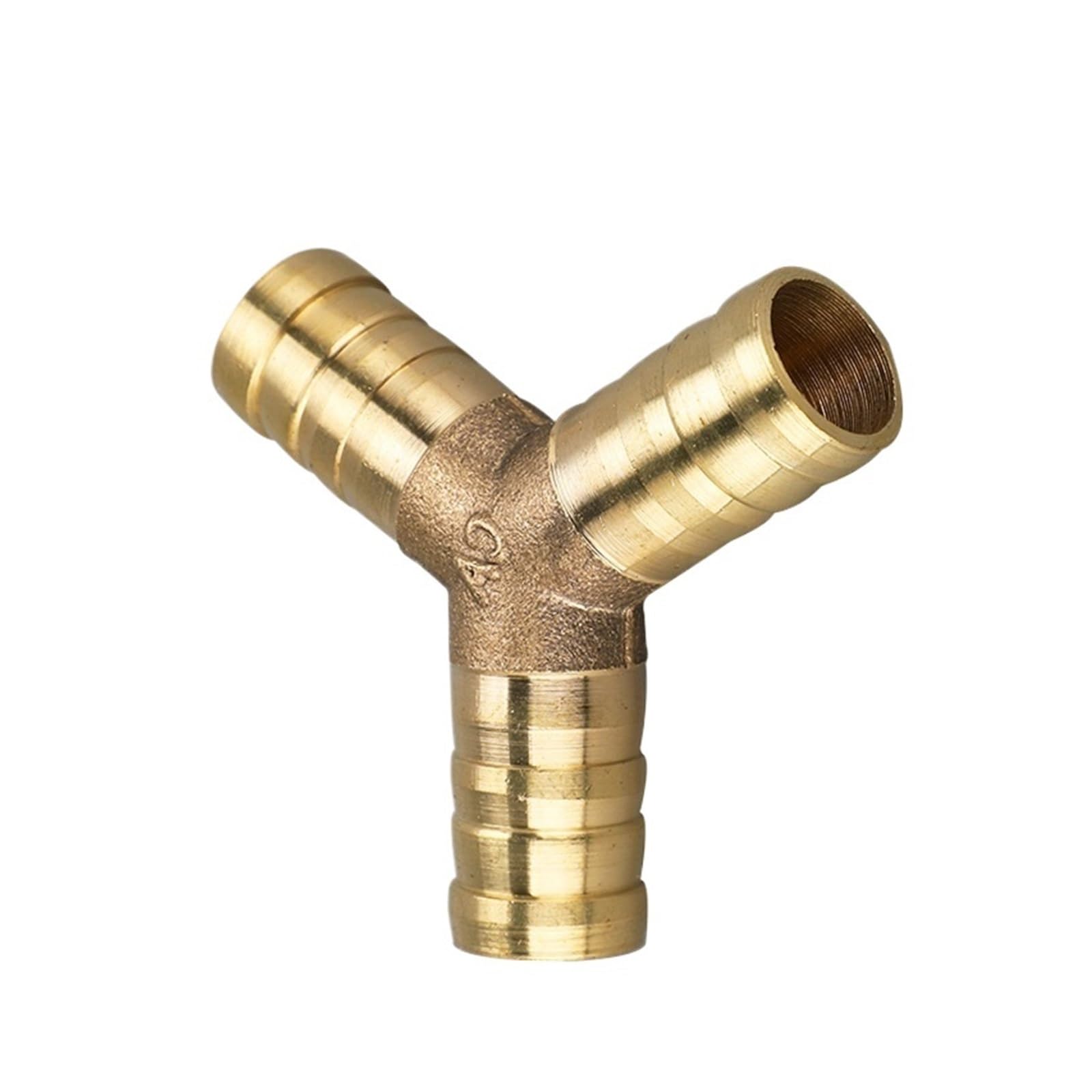 Yangc Y-3-Way 10Pcs Pagoda Water Tube Fittings Brass Barb Pipe Fitting 2 3 4 Way(,19Mm (10Pcs))
