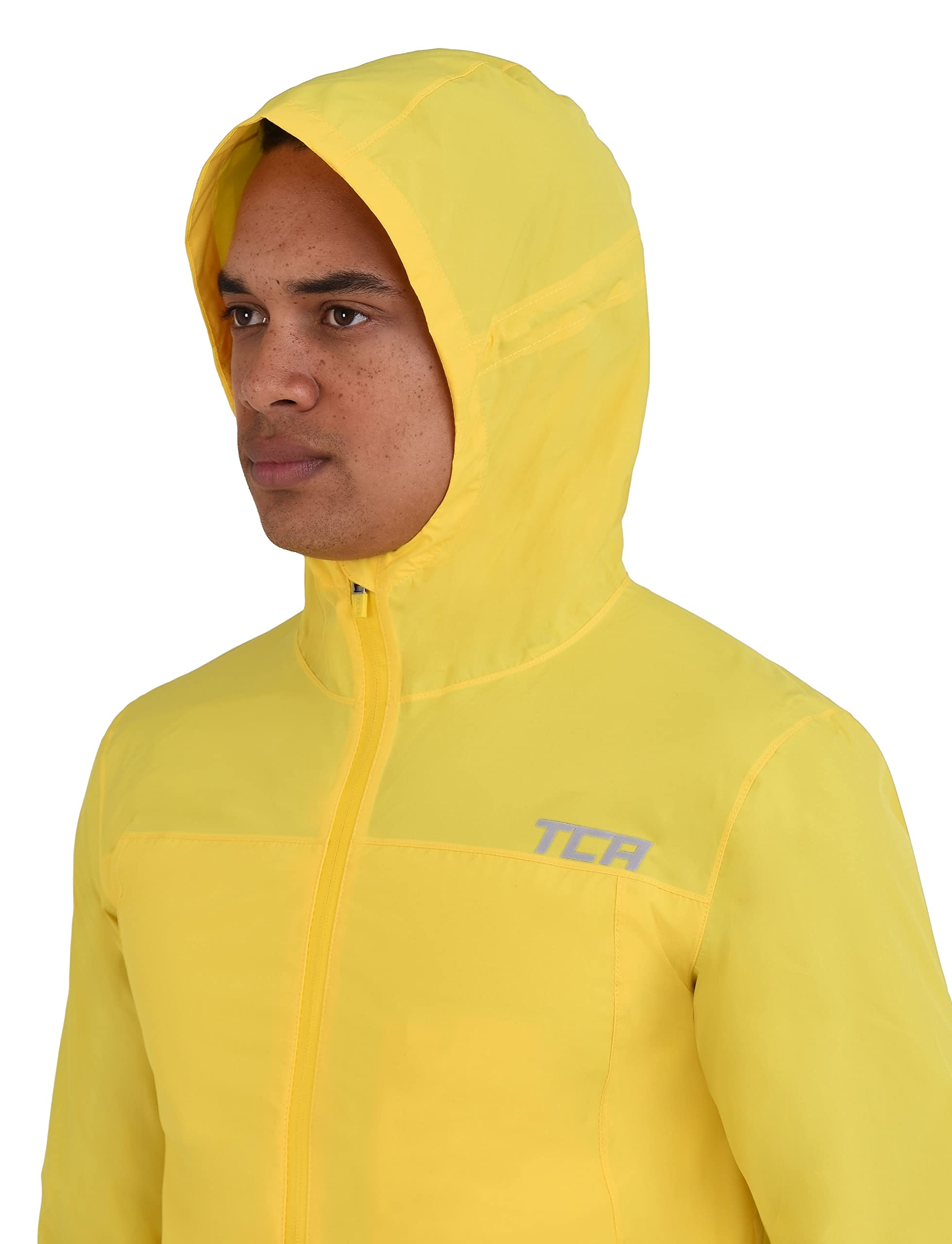 TCA AirLite 2.0 Veste de Course Imperméable pour Homme avec Poches Zippées