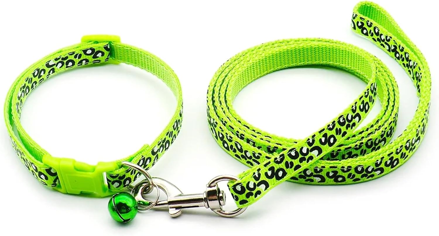 24Pcs Pet Supplies Small Cat Dog Leash Bone Decor Chest Strap Adjustable Dog Collar Harness Walking ID Accessories Anti-Lost(Red)
