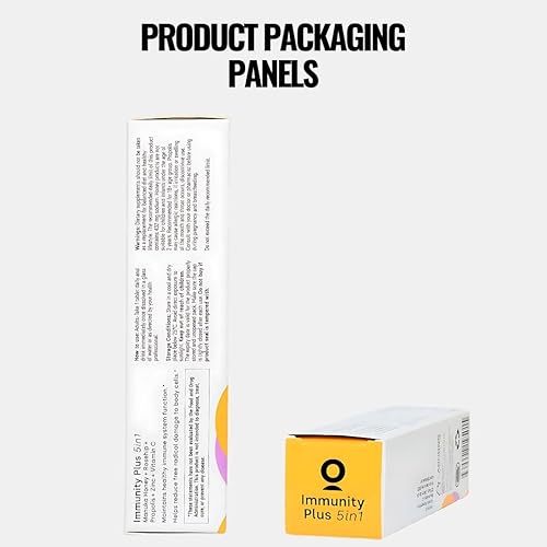 Miniatura 11 de Inmunidad Plus 5 en 1 - Suplemento inmunológico y antioxidante - Vitamina C, zinc, miel de manuka, rosa mosqueta y propóleos - Sabor natural de