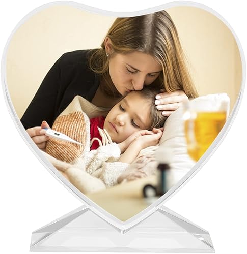 Miniatura 3 de GREUS Marcos de fotos personalizados para fotos, placa de cristal de piedra de piedra de piedra de regalo personalizado para cumpleaños, bebé,