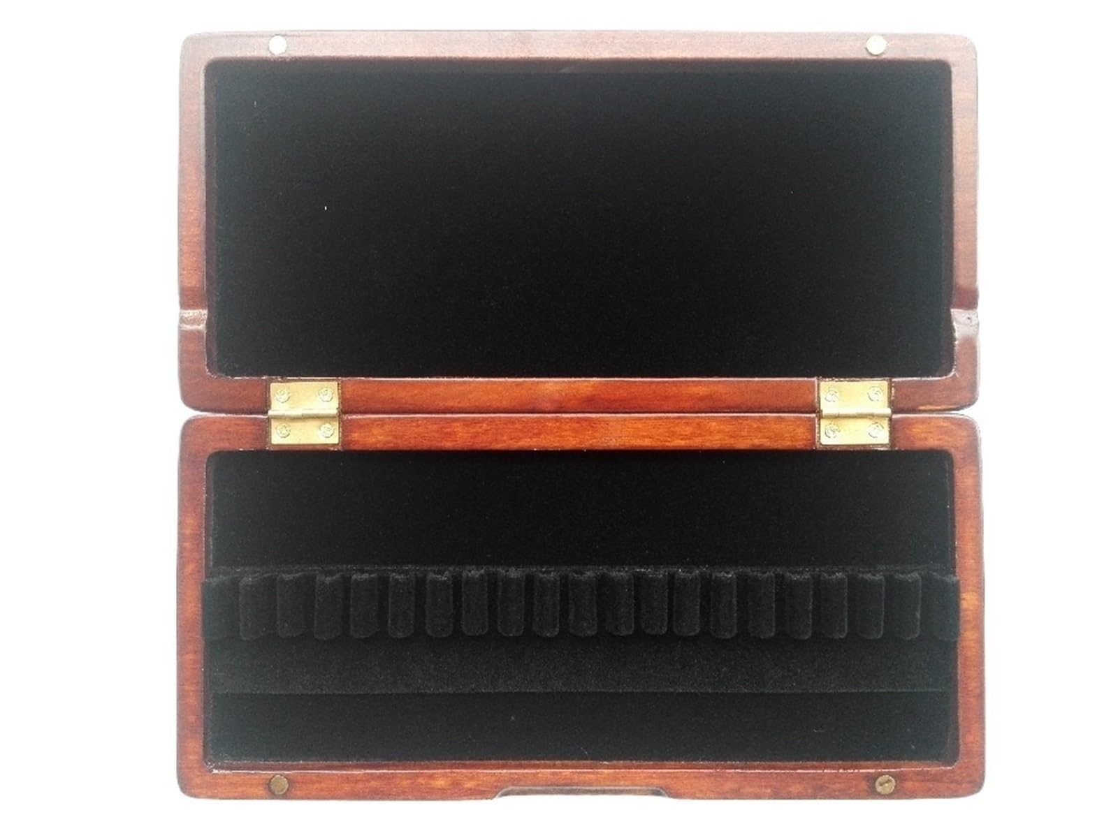 Astuccio Anche Oboe Custodia for ance for oboe in legno d'acero, 20 pezzi(Amber)