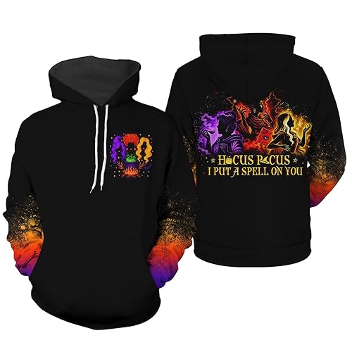 Halloween Horror Hoodie for Men Women – Scary Movie Sweatshirt