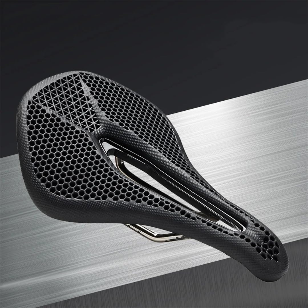 KOCEVLO-Selle de vélo imprimée 3D pour VTT, vélo de route, housse souple