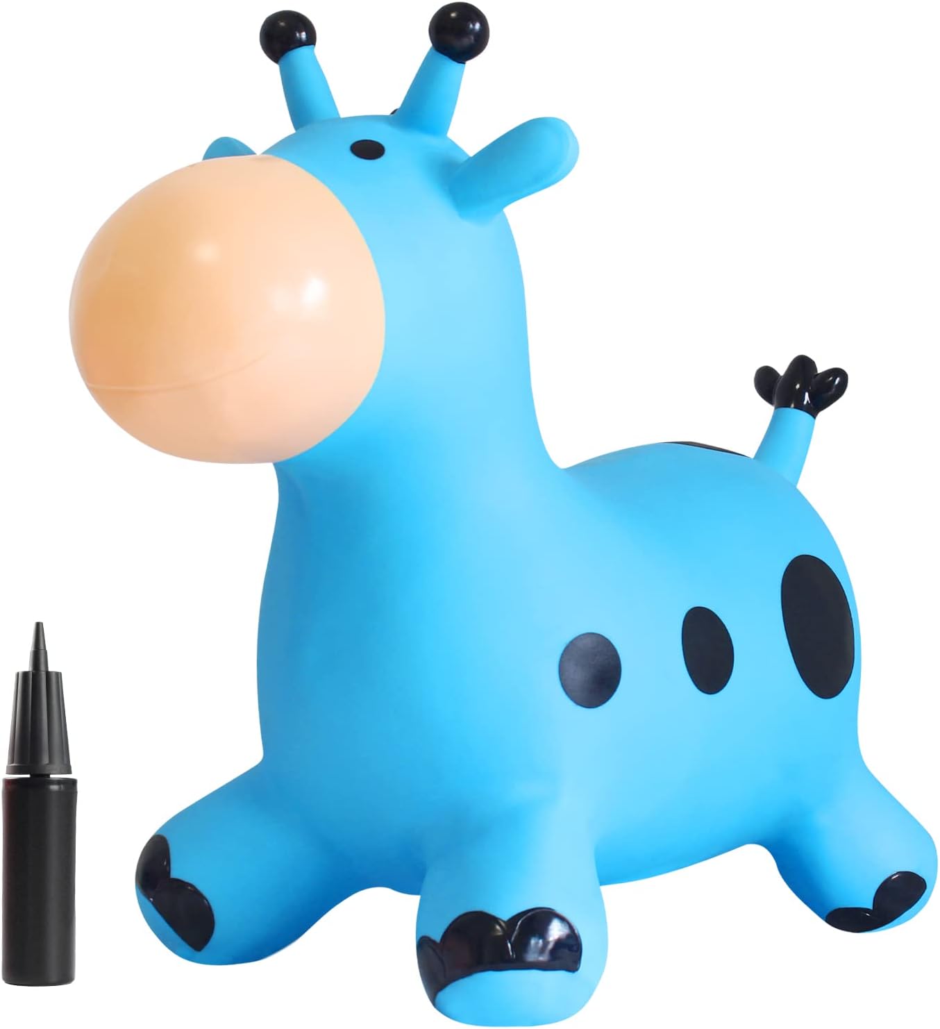 Inhahland Bouncy Horse, Inflatable Bouncy Animal Hopper, Indoor