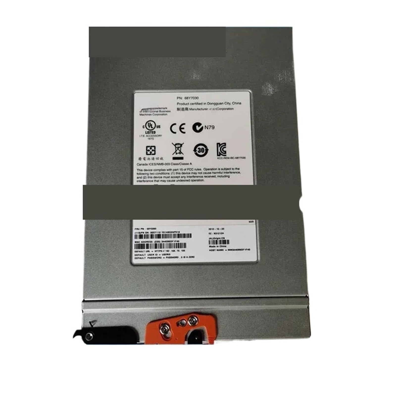 BALYDLUL For 00Y3390 00D7112 68Y7030 00MY561 00AN232 46C3417 Management Module Kit