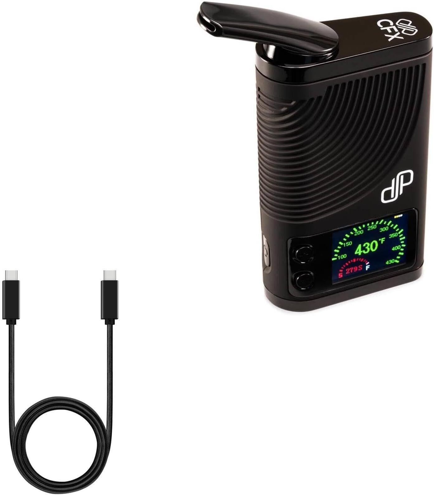 BoxWaveCable Compatible with Boundless CFX+ - DirectSync PD Cable (3ft) - USB-C to USB-C (100W), Type C Braided 3ft Charge and Sync Cable - Jet Black