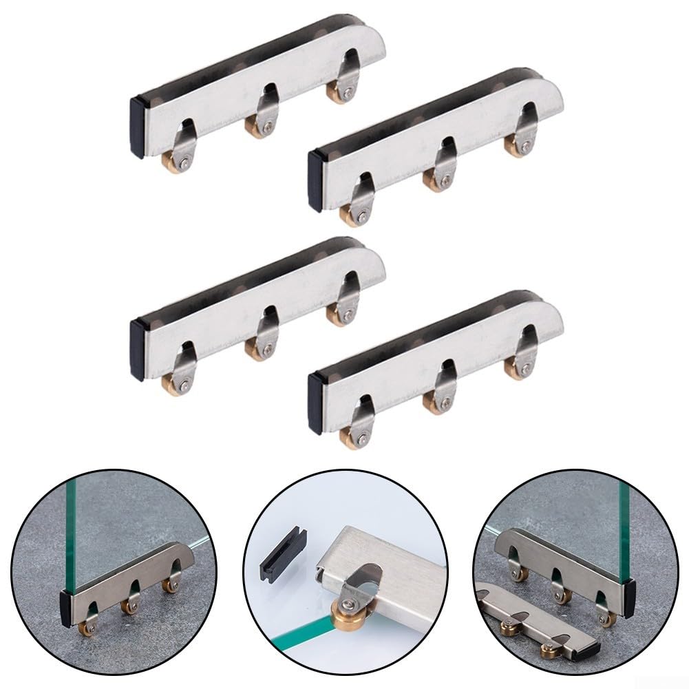rotelle scorrevoli. Hardware in Acciaio Inossidabile dal Design Elegante con Una capacità di carico Massima 40 kg