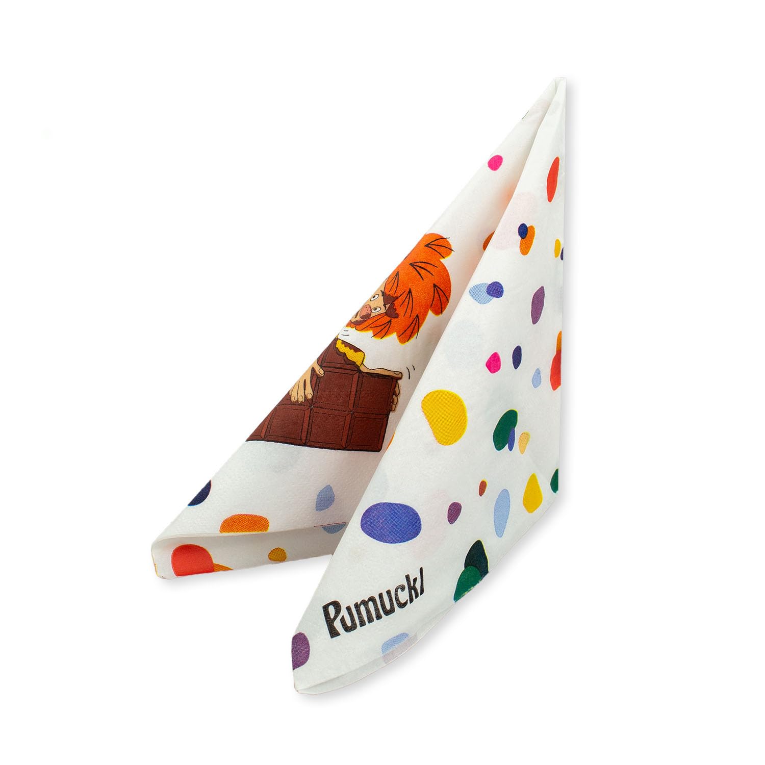 Bavariashop | PUMUCKL Kinder Party Set für Geburtstag | Kindergeburtstag-Geschirrset mit Pappteller, Becher und Serviette | 44 Teile