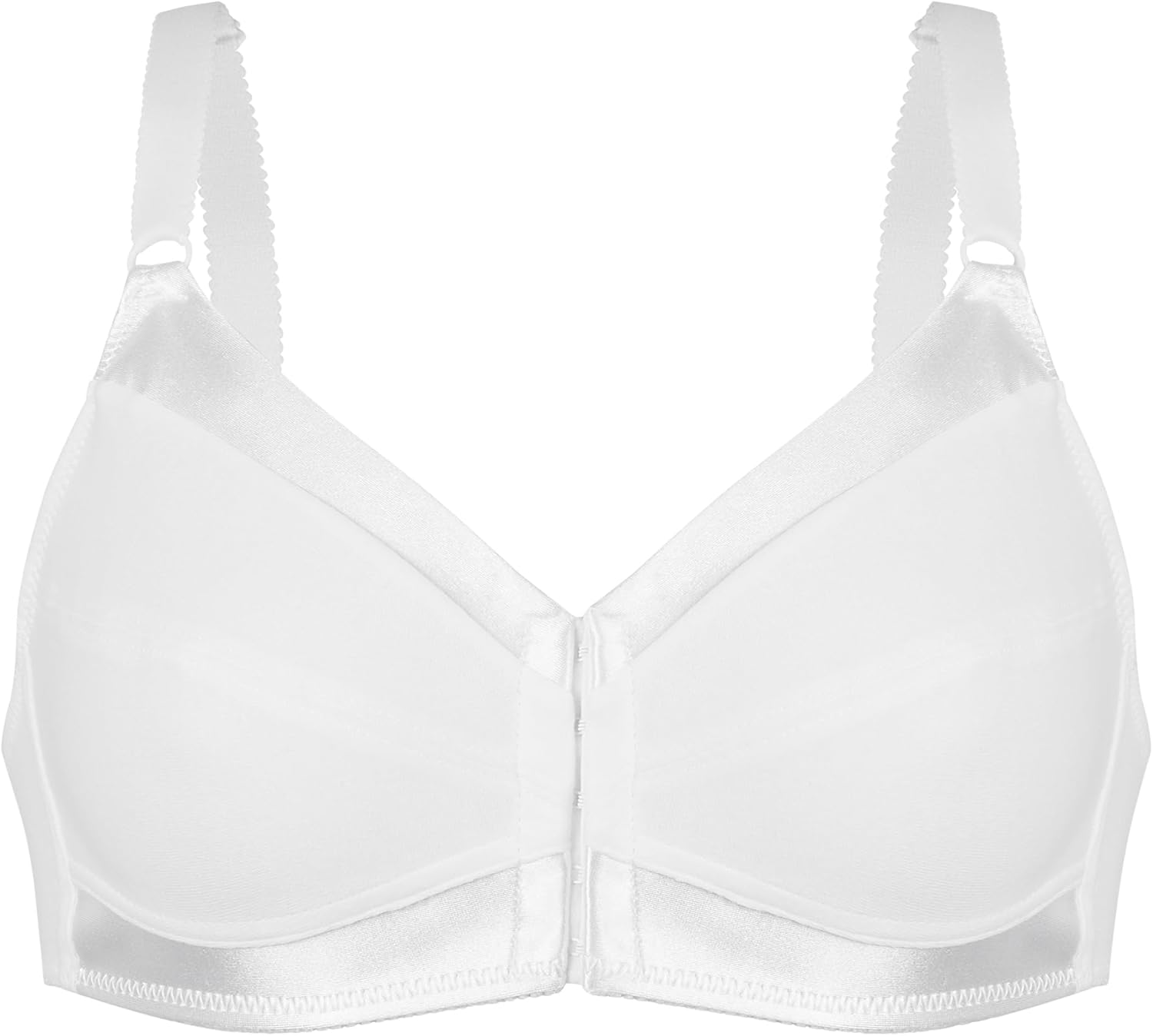 Bestform 5006770 Comfortable Unlined Wireless Cotton Bra with Front Closure - Image 3