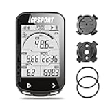 iGPSPORT BSC100S GPS Bike Computer Wireless, 2.6'' LCD Display 40H Rechargeable Waterproof Cycling Computer Bluetooth ANT+