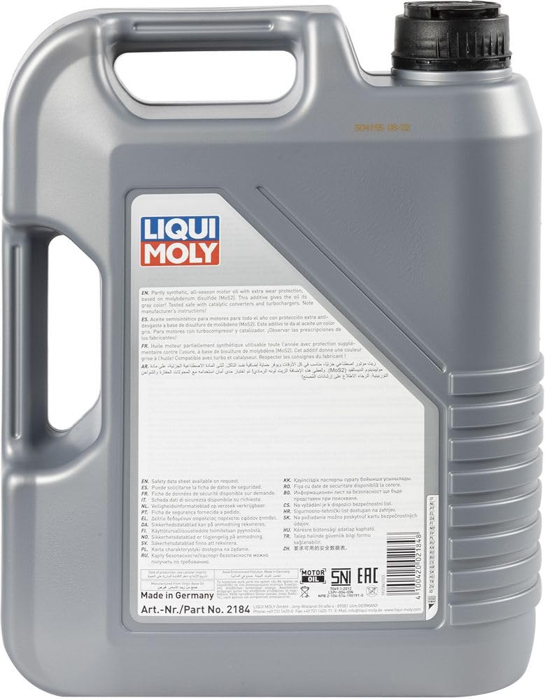 Olio motore MoS2 Leichtlauf 10W-40 5L