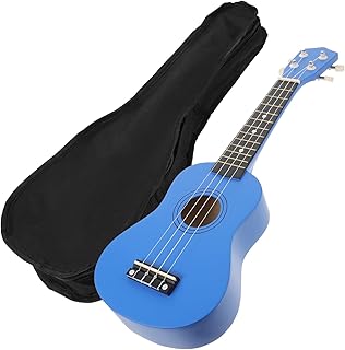 CORHAD 1 Conjunto 4 Cordas Ukulele De Madeira Tenor Ukulele Starter Ukulele Crianças Ukulele Guitarra Criança Guitarra Criança De Madeira Mini Mochila Preta Aprendizagem Precoce Ukulele