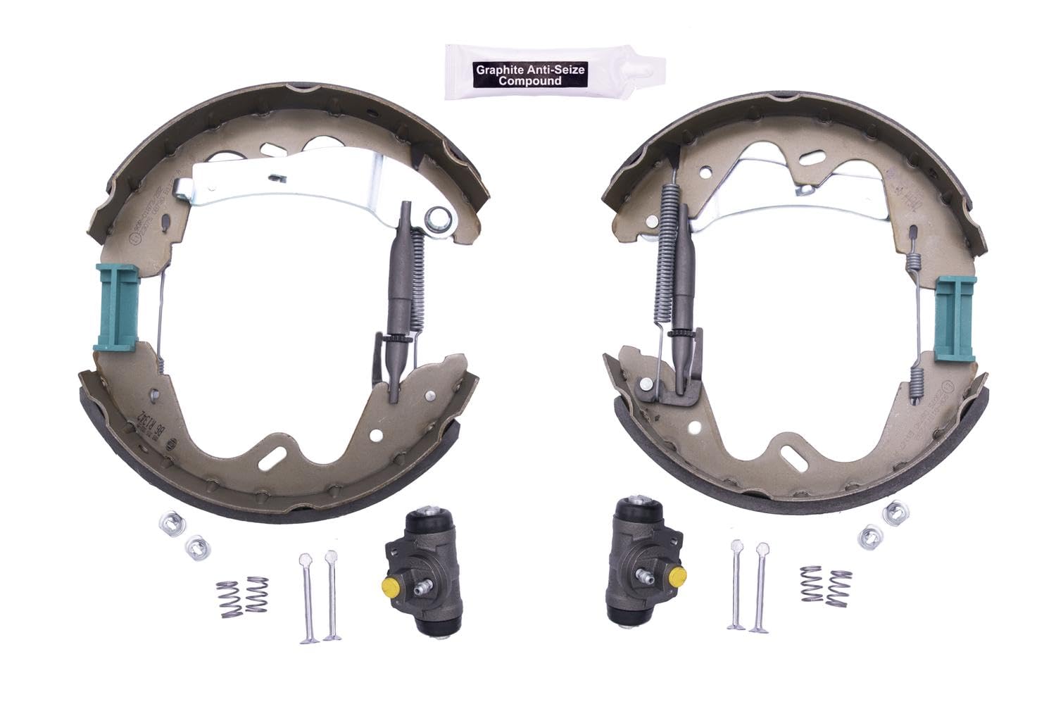 HELLA PAGID 8DB 355 022-991 Zestaw szczęk hamulcowych - R1342 - System hamulcowy: Bosch - dla m. in. NISSAN