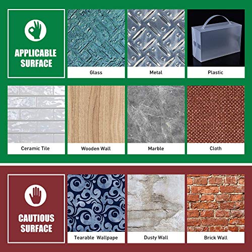 Versaf Double Sided Tape Heavy Duty - 1/2" 10' Acrylic Strong Adhesive Removable Double Sided Mounting Tape Clear For Carpet Fix/Home Office Wall/Diy Crafts/Poster/Led Lights/Car Glass Decor #TOP6