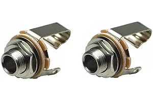 SWITCHCRAFT 1/4" MONO FEMALE PANEL MOUNT JACK #11 (2 PACK)