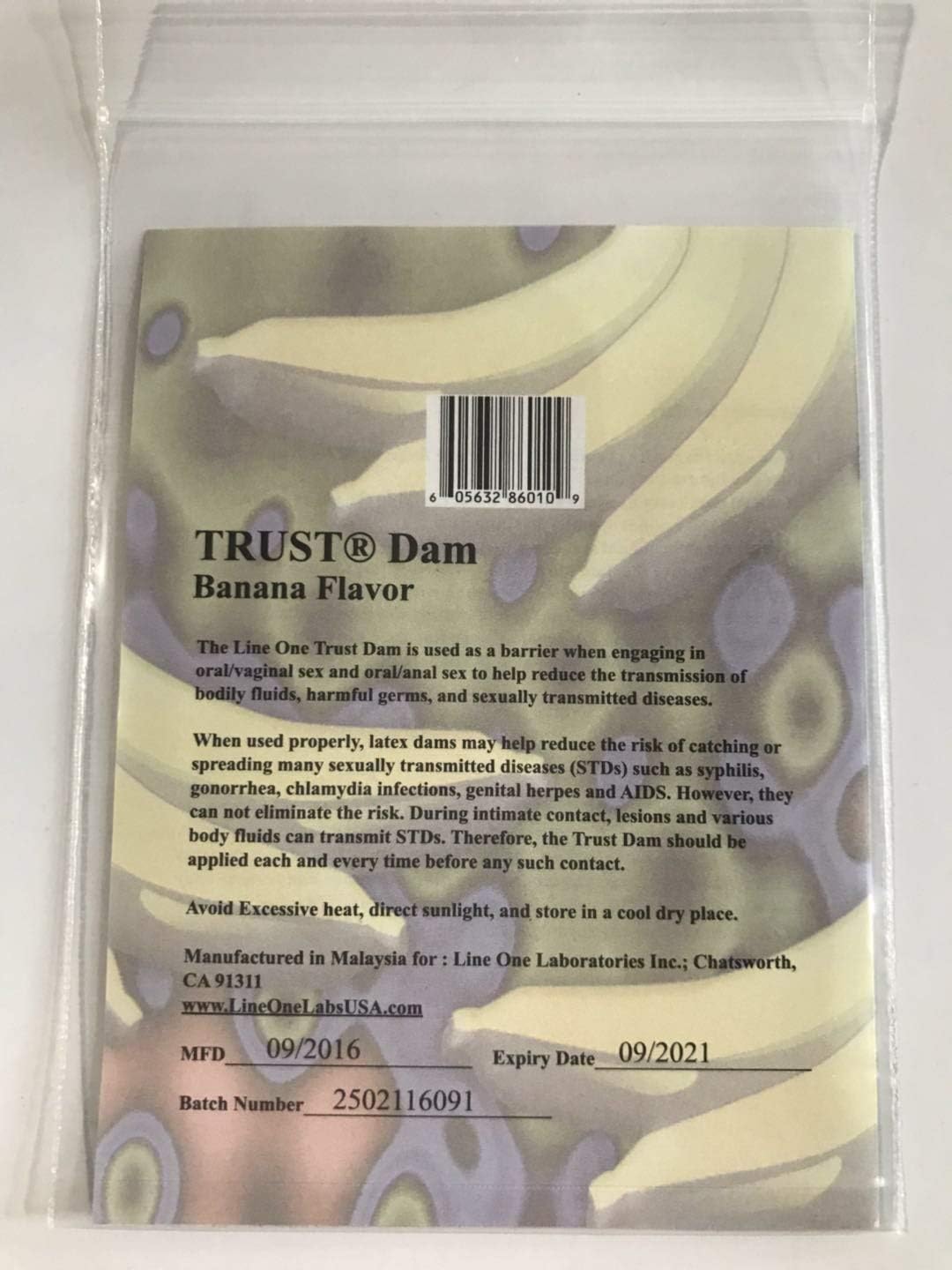 Trust Dam 5 Pack -- Banana