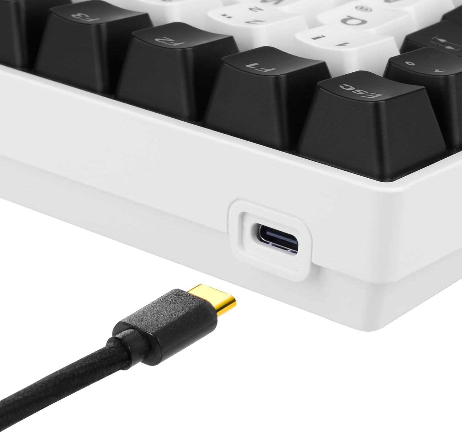 SKILLER SGK50 S3 tastiera USB AZERTY Francese Bianco - Tastiera gaming - Immagine 6