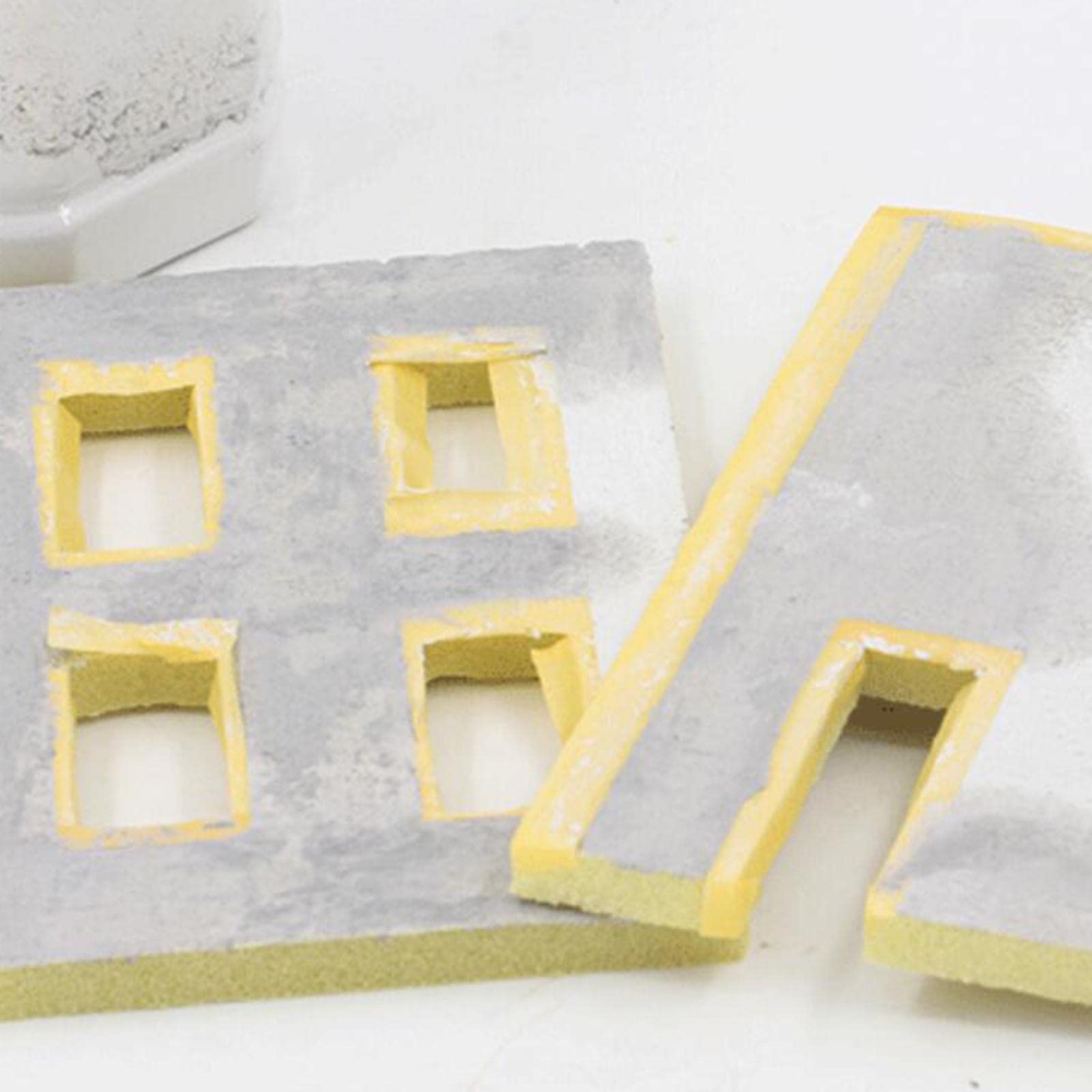 Colcolo Non Verniciato 1/35 Kit per Modellini di Edifici Rovine Diorama Disposizione in Legno Fatta per Materiali da Costruzione