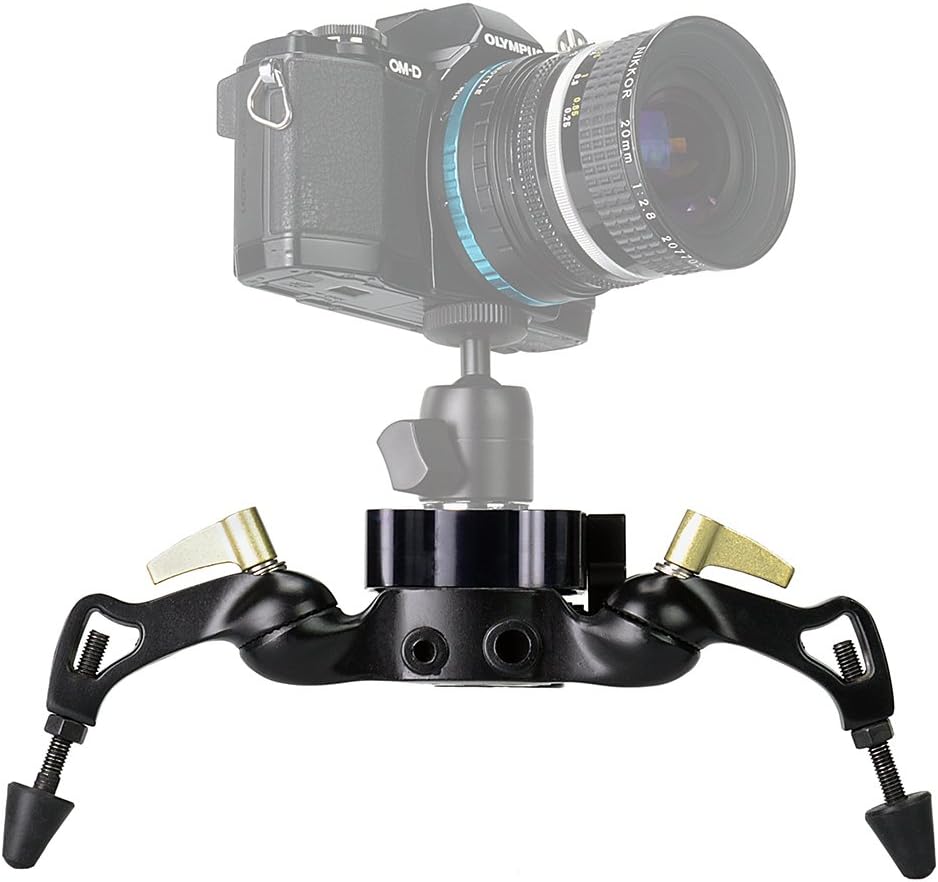 Fotodiox Pro SlideCam 600-24" Video Slider Stabilizer, DSLR Camera Track Slider, Linear Stabilization Rail System with Ball-Bearing Slide Mechanism, Adjustable Legs and Carrying Case
