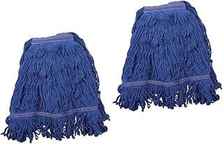 Healvian 2pcs String Mop Replacement Head Microfiber Floor mop steam Floor mop Cleaning mops Cleaning mop Cloth steammop Squeeze mop Refill Reusable Mopping Head Cotton Yarn Mop Pad Heavy