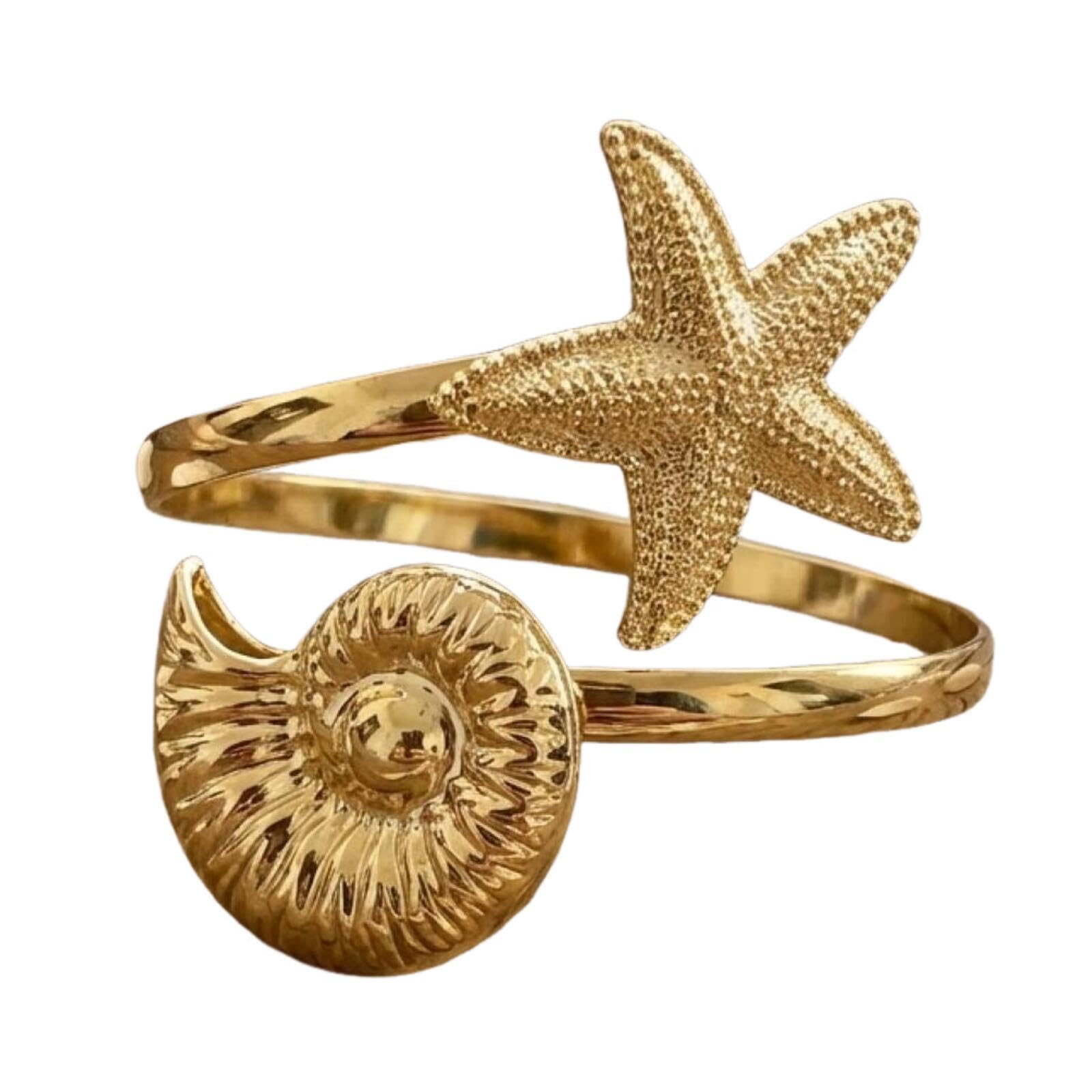 Bracelet ouvert ajustable qui ne glisse pas sur le bras - 8