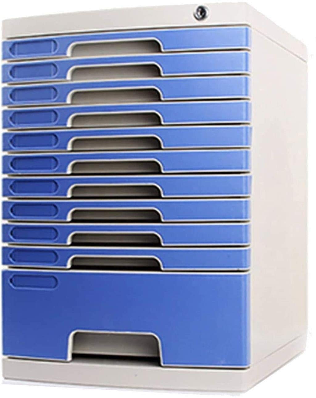 Aioneer 11 Layers Desktop File Cabinet 8 Layers Lockable Document Storage Portable Organizer For Office Supplies Drawer File Storage For Secure And Neat Workspace Solutions