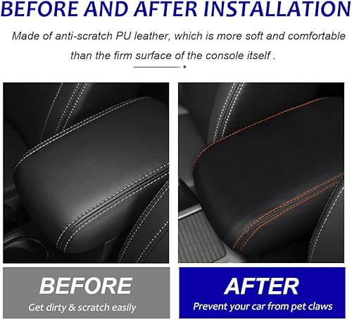 Miniatura 2 de Funda de consola central para Subaru Crosstrek 2012-2017 funda para reposabrazos de automóvil para Subaru Impreza 2012-2017, accesorios protector de