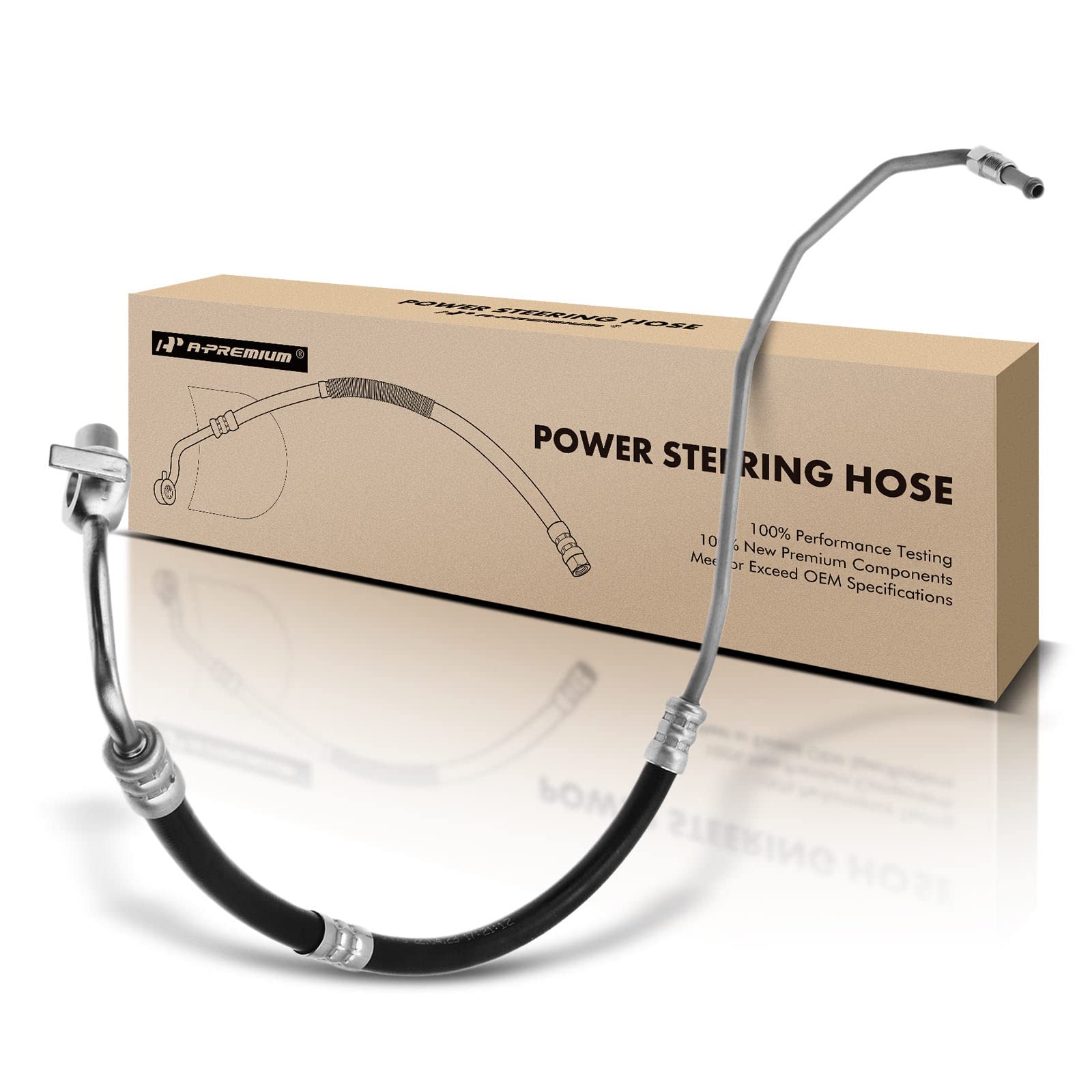 Photo 1 of A-Premium Power Steering Hose Pressure Hose Line Assembly Compatible with Toyota 4Runner 2010-2019 2.7L 4.0L Pump To Gear