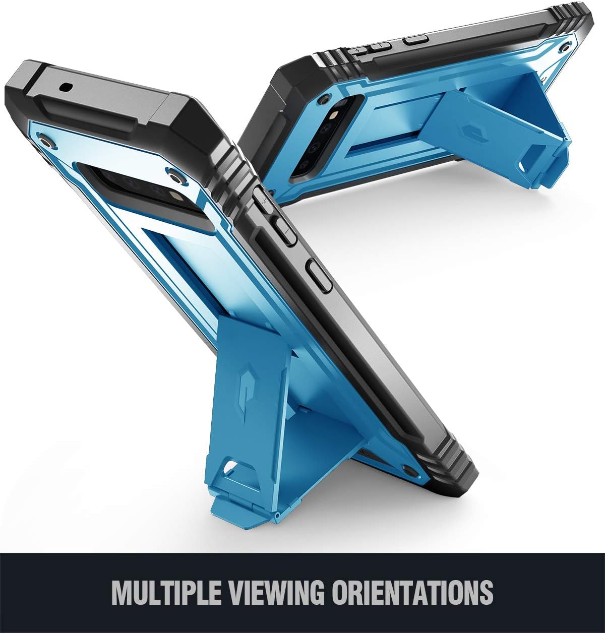 Best Cyber Monday 🔥 Poetic Galaxy S10 Rugged Case with Kickstand, Heavy Duty Military Grade Full Body Cover, Without Built-in-Screen Protector, Revolution Series, for Samsung Galaxy S10 6.1 Inch (2019), Blue Best Cyber Monday 🔥 Poetic Galaxy S10 Rugged Case with Kickstand, Heavy Duty Military Grade Full Body Cover, Without Built-in-Screen Protector, Revolution Series, for Samsung Galaxy S10 6.1 Inch (2019), Blue