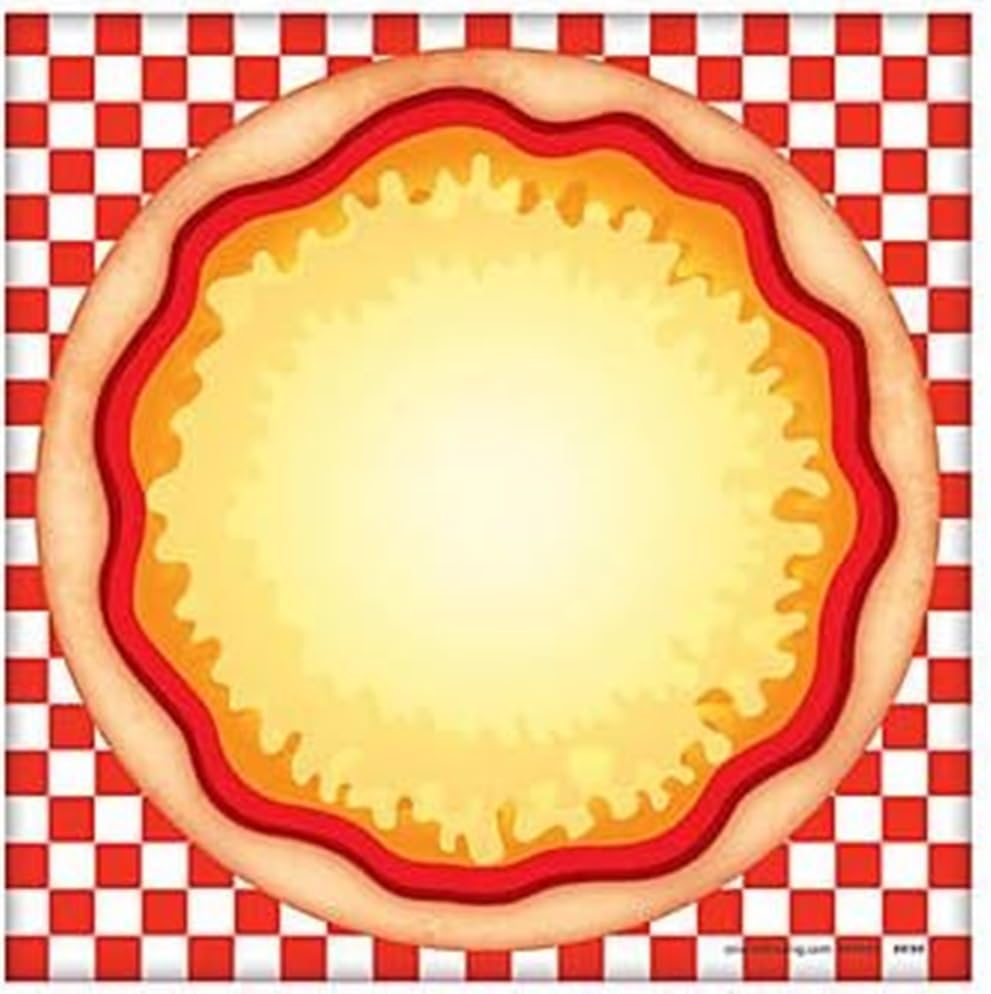 Make A Pizza Sticker Scene (12 Pack) Party and Classroom Game and Activities for Kids