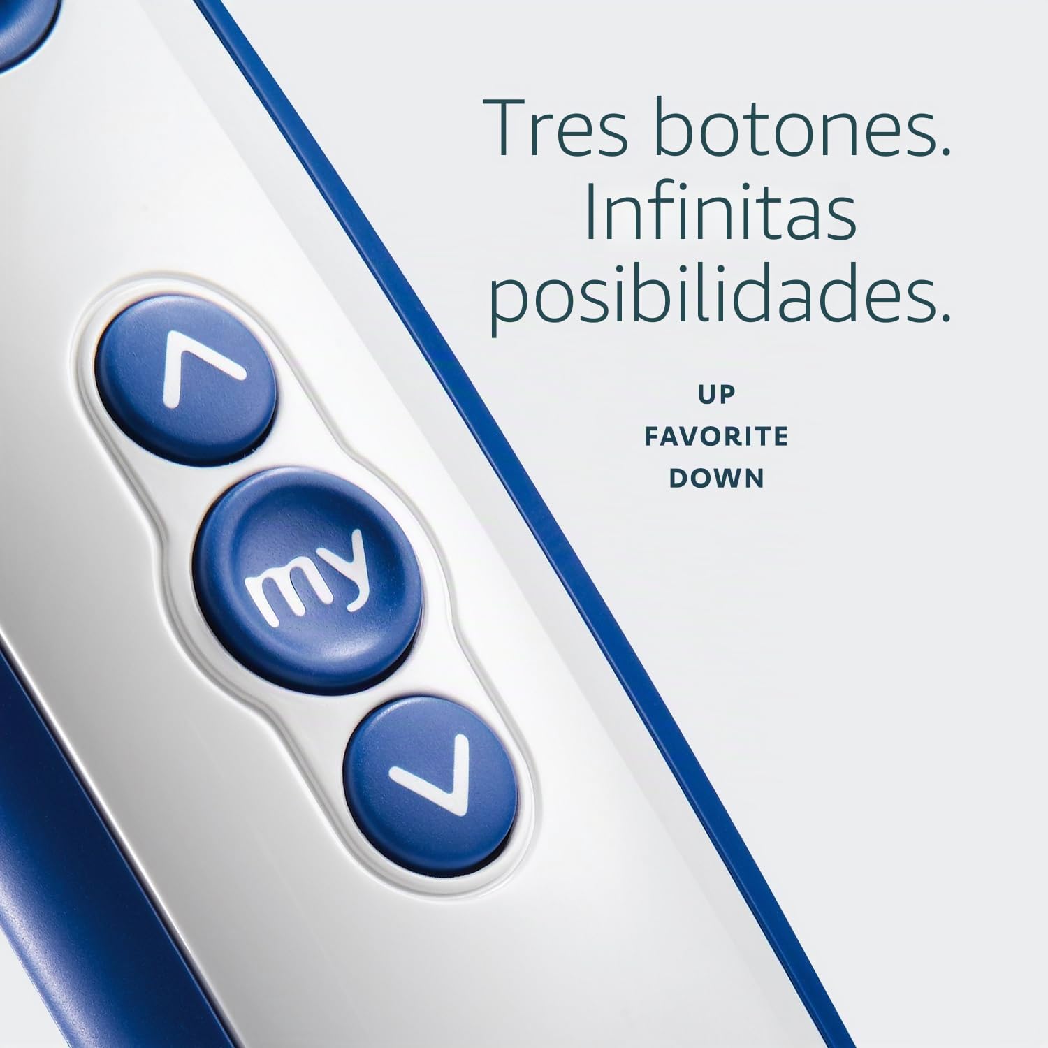 somfy Telis 4 RTS - Mando a Distancia para Patio, 5 Canales, Control Remoto de Repuesto para persianas y persianas al Aire Libre, función programable, Acabado Azul y Gris, #1810645