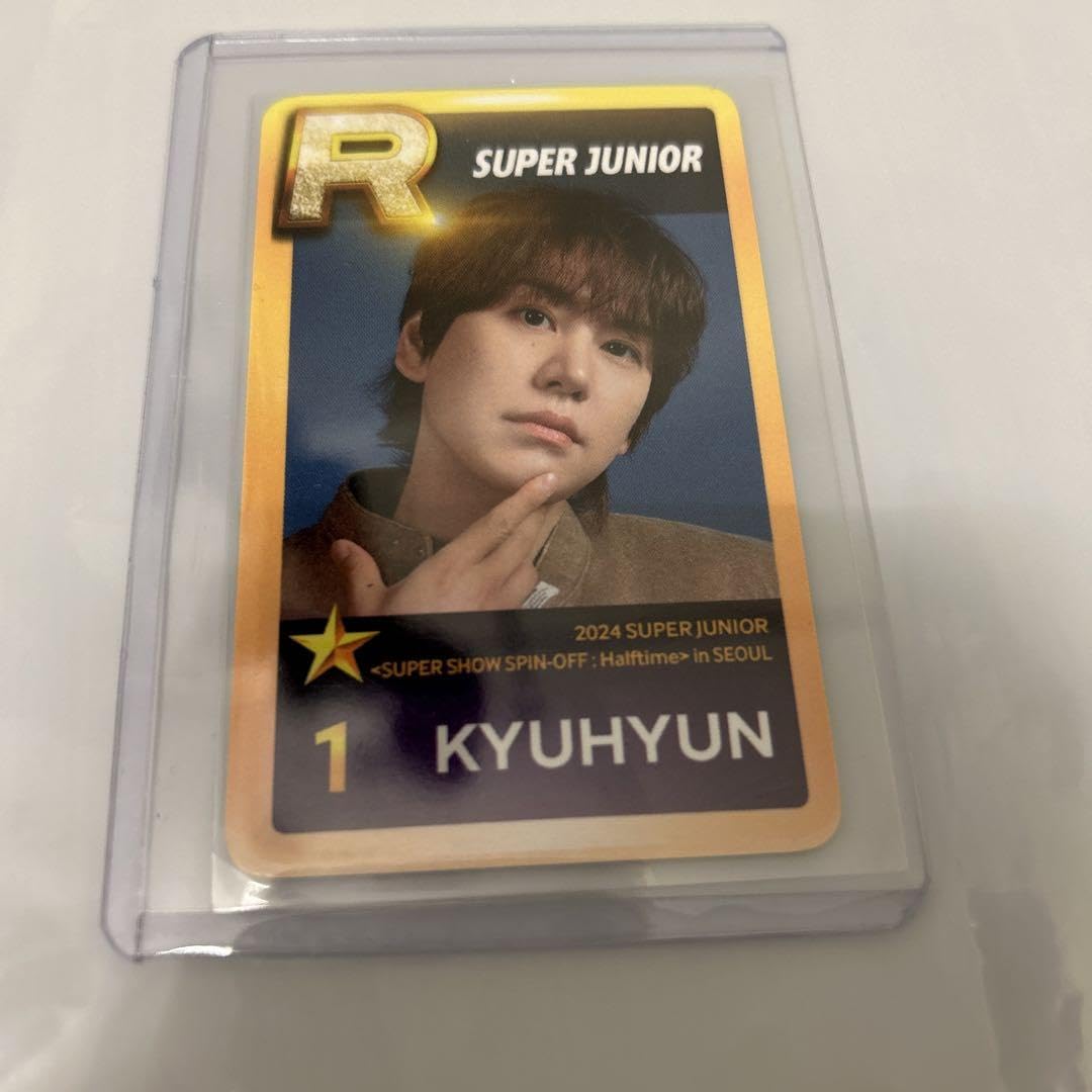 SUPERSTAR SMTOWN トレカ super junior かキュヒョン