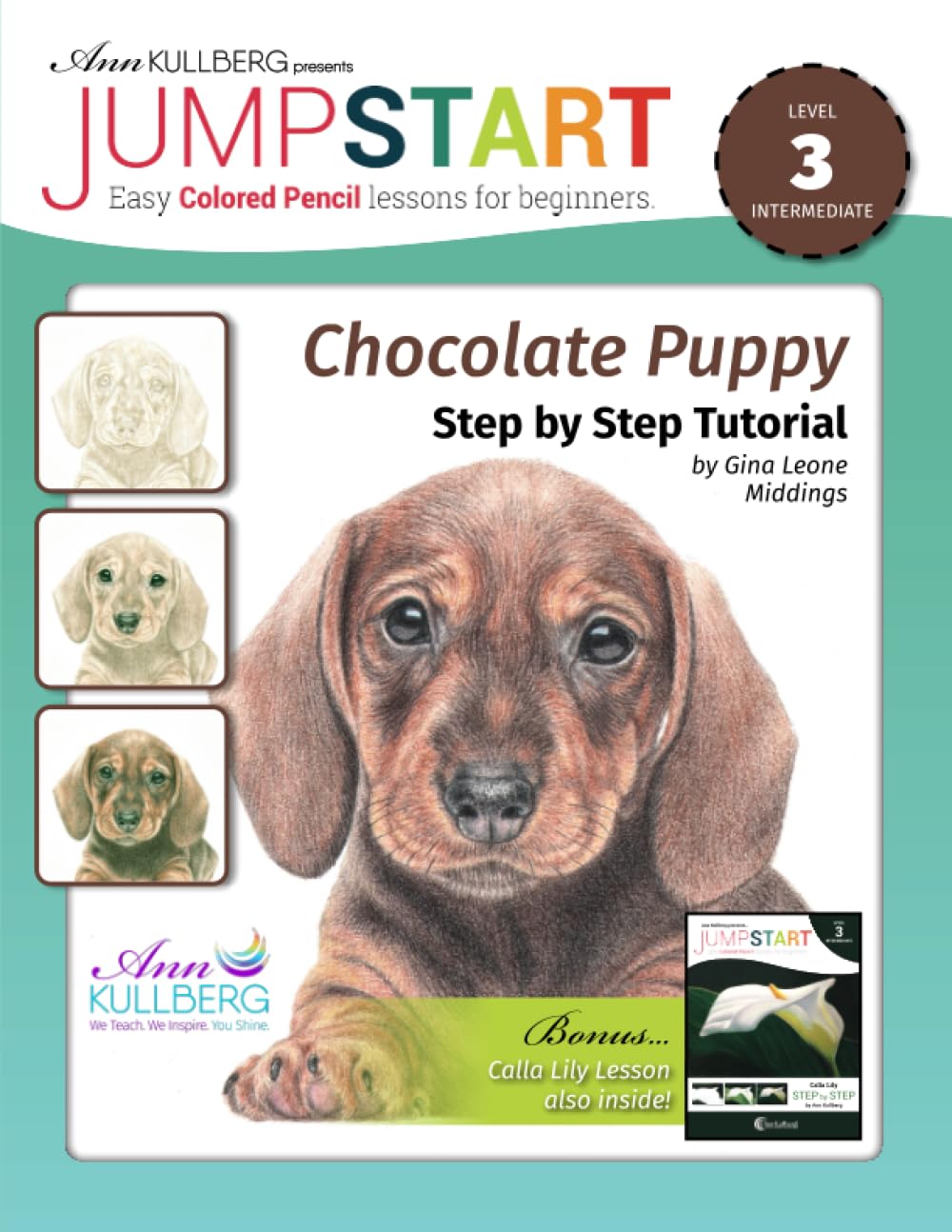 Chocolate Puppy (Jumpstart: Easy Colored Pencil Lessons for Beginners)