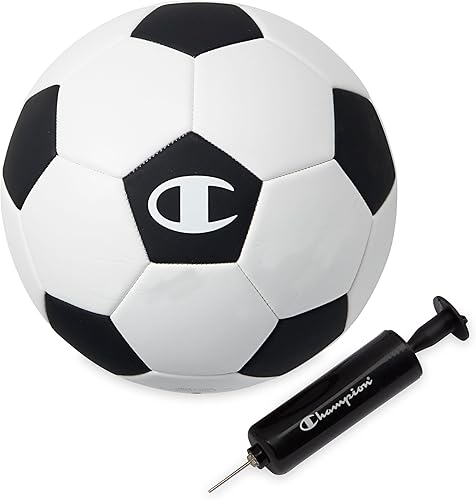Miniatura 17 de Champion Balón de fútbol para jóvenes y adultos - Acabado mate, diseño de 32 paneles, control mejorado, tamaños cubierta de PVC, tamaños 3, 4 y 5