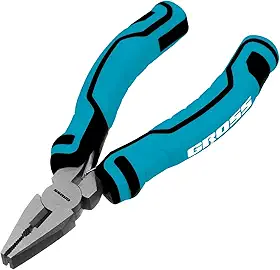 GROSS Mini Alicate Universal 120 mm – Alicate Reforçado Fosfatizado Alta Resistência