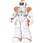 KingsDragon Robots Toy for Kids, RC Gesture Sensing Toy, Interactive Walking Singing Dancing Robot Birthday Presents for Boys Girls Age 6 7 8 9 Years Old,Orange