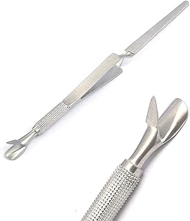 CUTICLE MAGIC WAND PUSHER TWEEZER MULTI FUNCTION ACRYLIC NAIL PINCHER TOOL by G.S ONLINE STORE