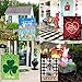 Seasonal Garden Flags Set of 12 Double Sided 12 x 18 Inch Yard Flags, Small Garden Flags for Outside, Fall Winter Halloween Christmas Outdoor Flags, Holiday Flags for All Seasons
