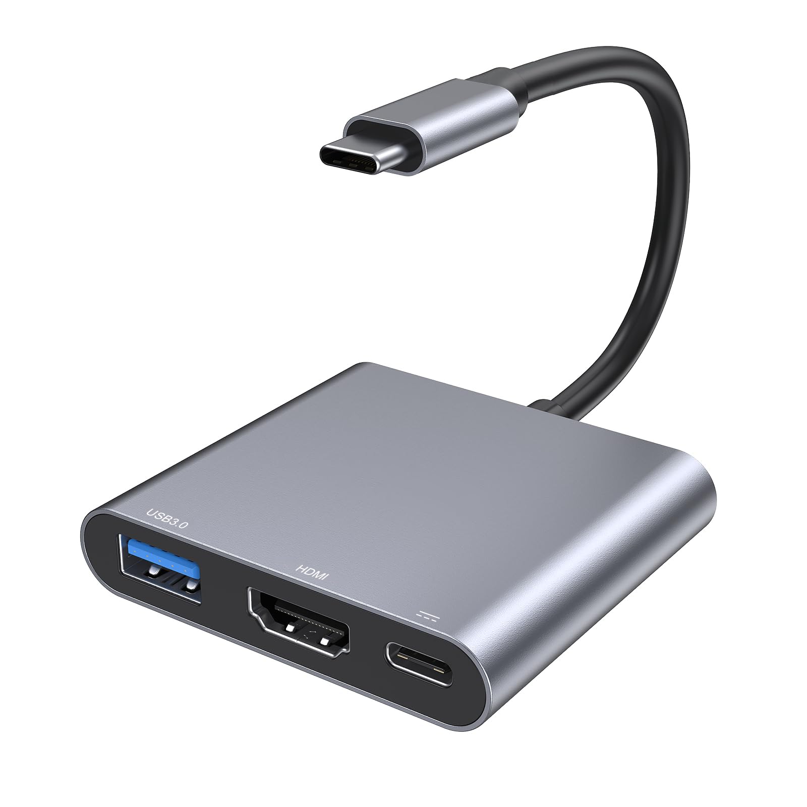 View 1 of **View Clerk Notes**Luonanava USB C Hub with 4K HDMI, USB 3.0, and 100W PD Charging