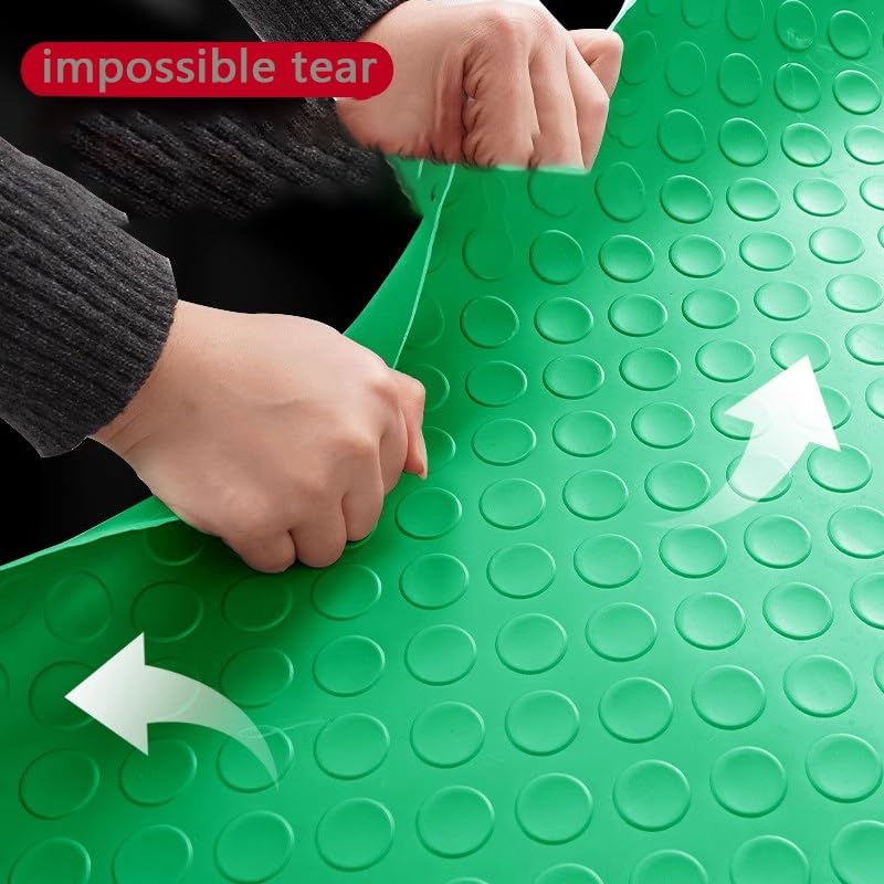 Tapis de sol de garage robuste et antidérapant pour remorque