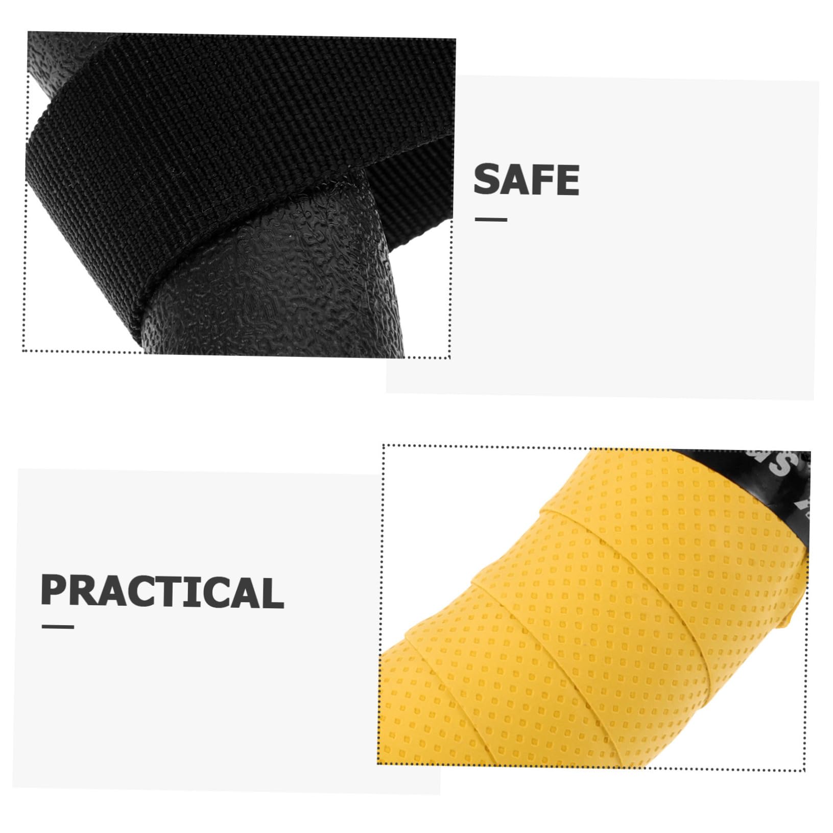 Mipcase Anelli per Allenamento Fitness Regolabili in Acciaio per Esercizi Palestra Casa, Anelli da Ginnastica con Cinghie per Trazioni e Potenziamento Forza, Accessori per Attrezzi