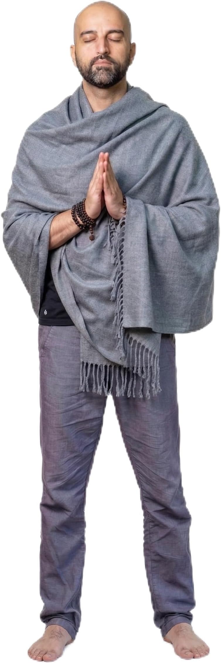 Meditation Shawl or Meditation Blanket, Shawl/Wrap, Oversize Scarf/Stole. Large. Unisex.