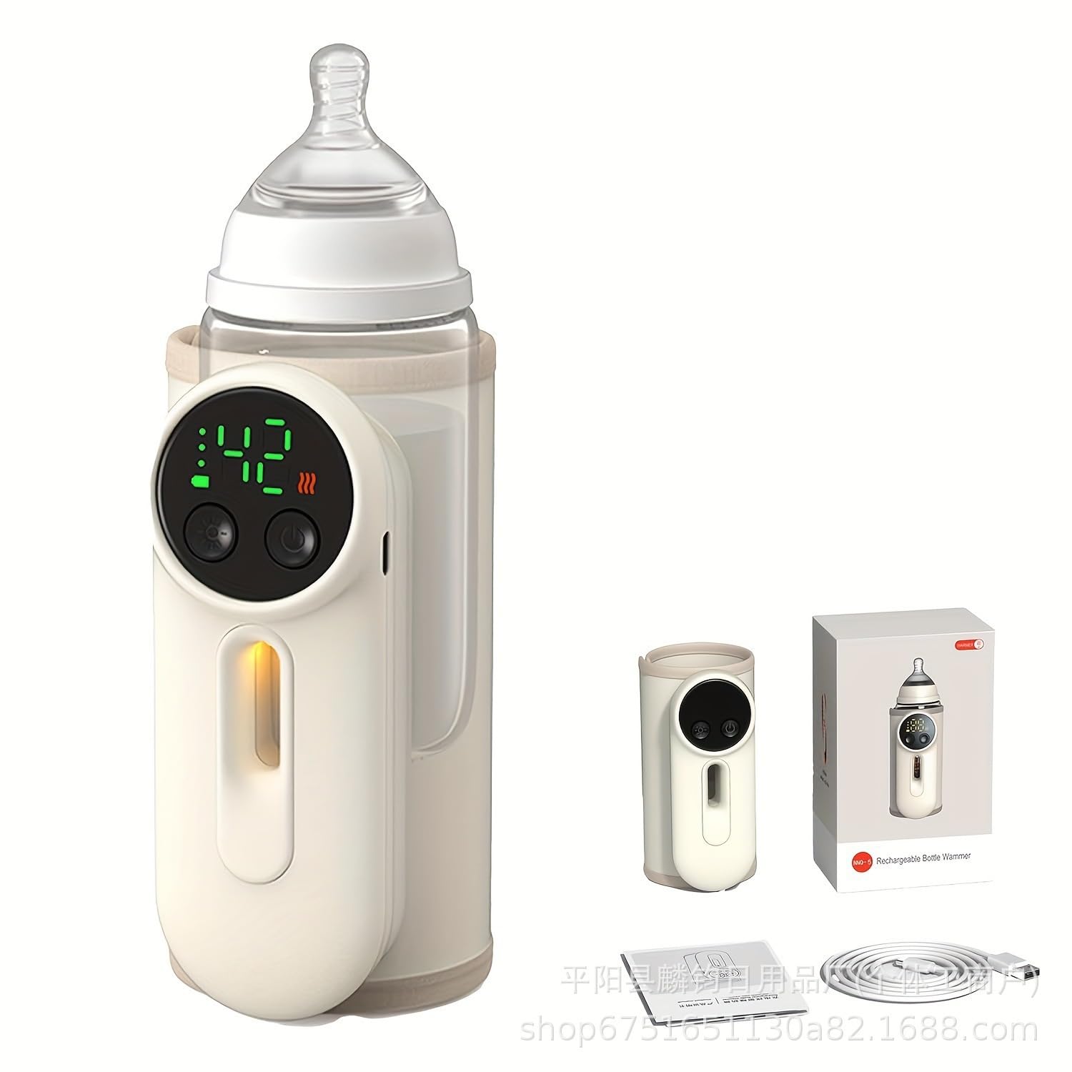 Portable Baby Bottle Warmer for Milk Heating and Travel Feeding Routines, Portable Format-image-39