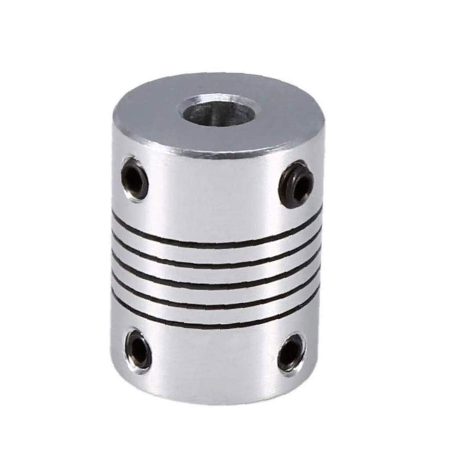 10 Uds. Acoplamientos flexibles, tamaño 5 * 5mm, diámetro exterior 19mm, longitud 25mm, utilizados principalmente for conectar motores, paso a paso, Etc.