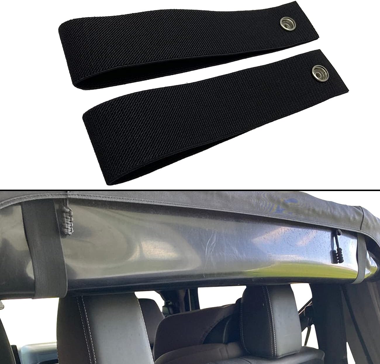 Rear Window Rollup Strap,Soft Top Strap,Tie Down Straps