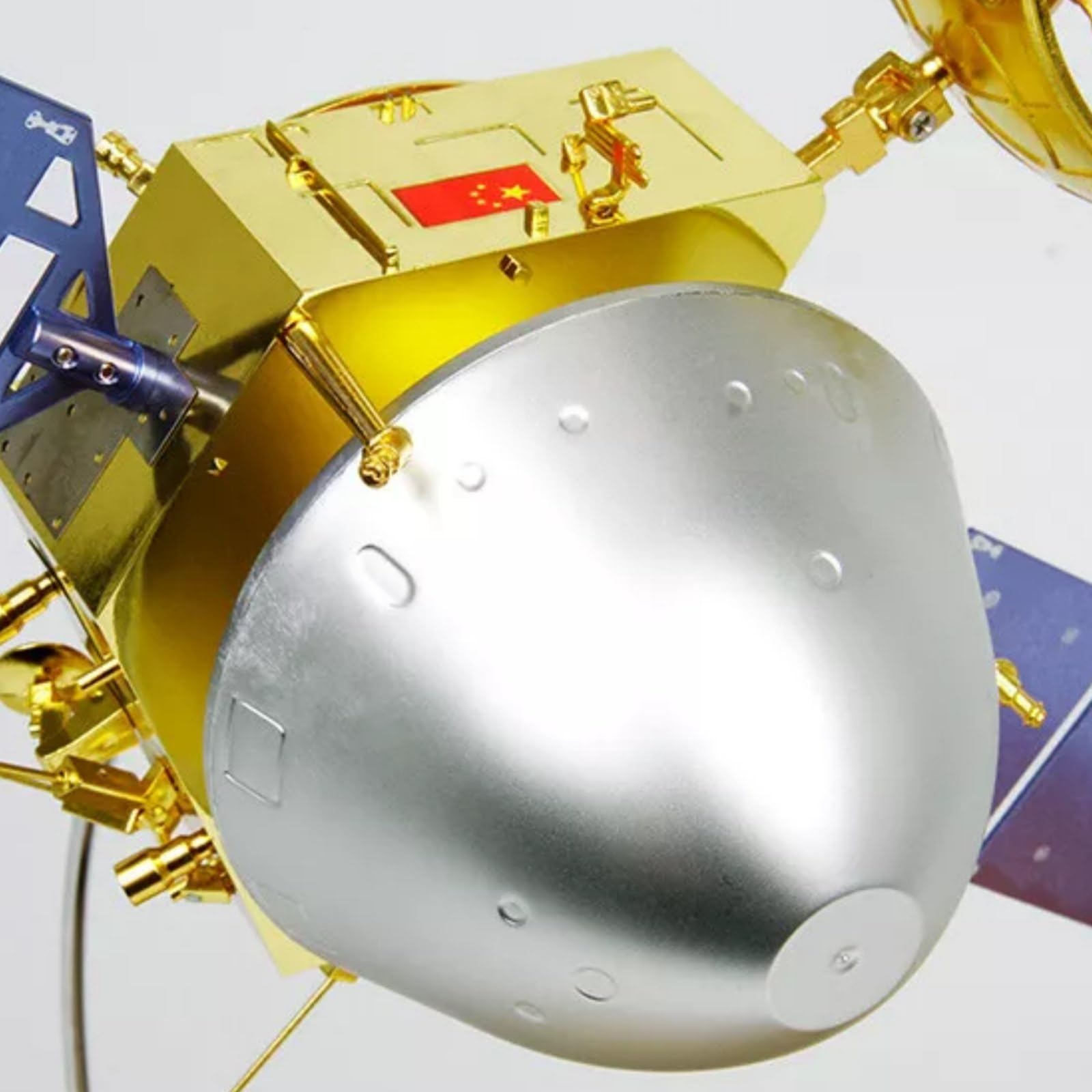 WANSUPYIN 1:30 Alloy China Tianwen-1 Mars Rover Exploration Spacecraft Model Metal Spacecraft Model for Collection
