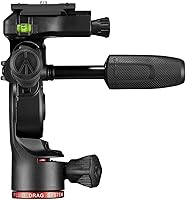 Vista 2 de Manfrotto Befree - Cabezal de trípode para cámara en vivo de 3 vías, aluminio, carga útil de 13.2 lbs, para trípodes de viaje, con asas plegables