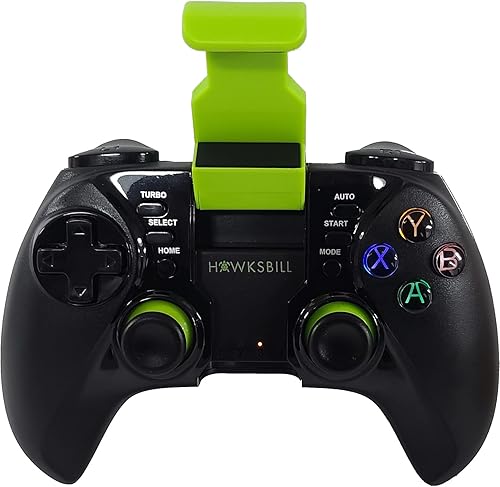 Miniatura 5 de Hawksbill Wireless Gamepad Controller for iOS iPhone Android - Bluetooth with L3 R3 Buttons Long Battery Life Improved 8 Way D-Pad Dual Vibration